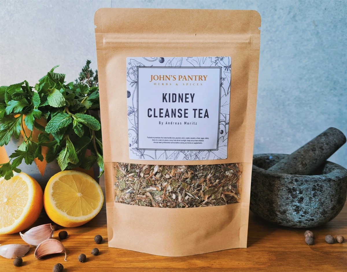 Kidney Tea Herbal Blend by Andreas Moritz, Cleanse Tea, Stone