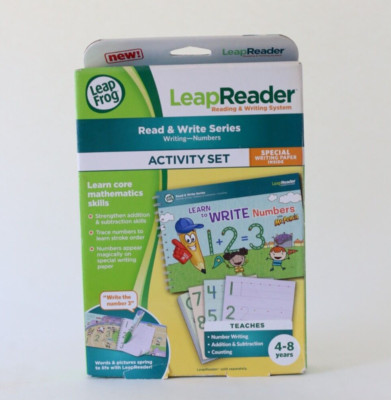 Leapfrog Leapreader Read & Write Stories Writing Numbers Age 4-8 Activity Set