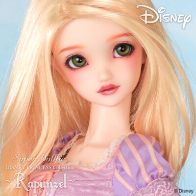 New Rapunzel Super Dollfie DISNEY PRINCESS Collection DD Doll
