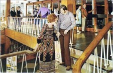 Postcard Wood Leisure Event Fence Fun Luggage and bags Handrail Travel AA00182