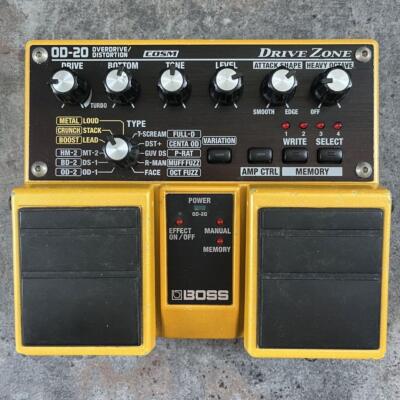 値下げBOSS OD-20 DRIVE ZONE BOSS OD-20 DRIVE ZONE OverDrive Distortion Guitar Effect Pedal