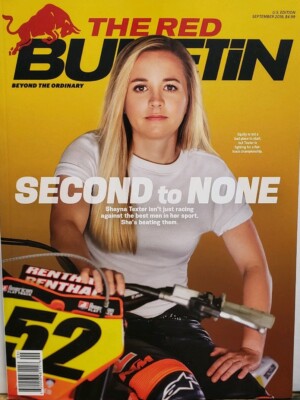 The Red Bulletin Sept 2019 Shayna Texter Dirt Bike Racing FREE SHIPPING CB