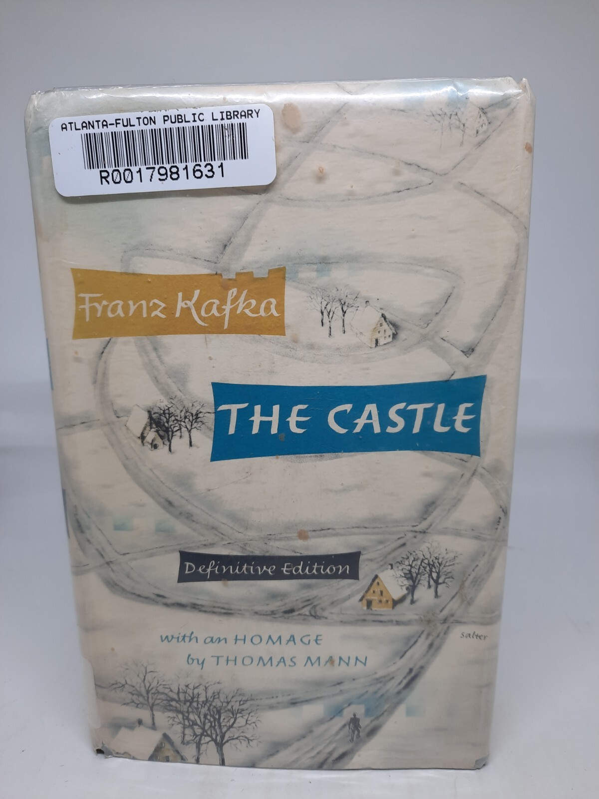 The Castle Definitive Edition Franz Kafka 1969 Alfred A. Knopf Hardcover Book