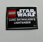 Lego Star Wars Sticker for 40483 Luke's Lightsaber Replacement Replacement