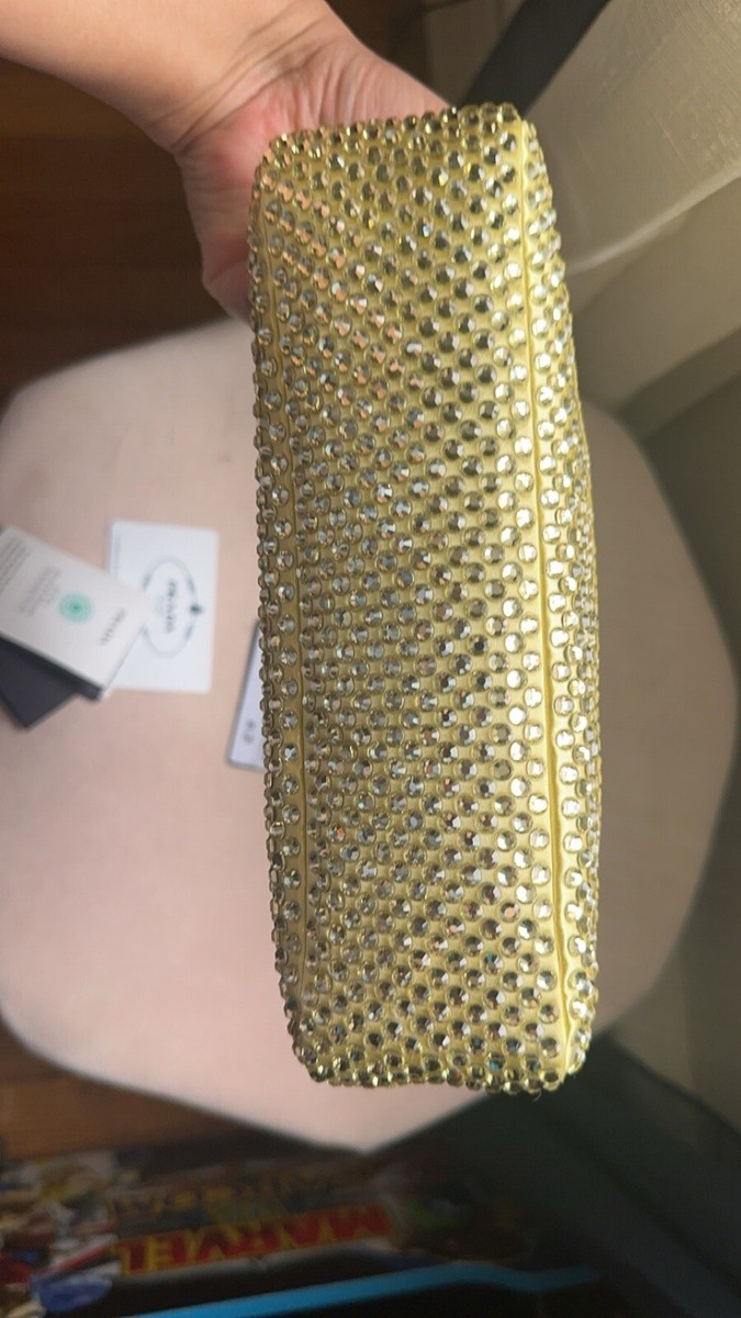 Prada Re-edition 2000 Crystals Satin Mini Yellow | eBay