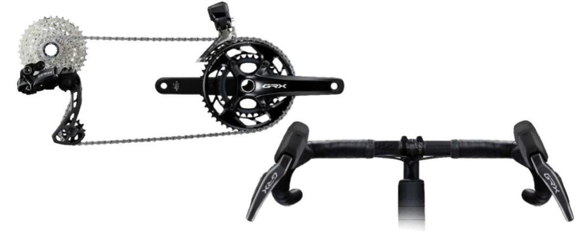 美品 SHIMANO GRX Di2 12s RX825 グループセット SHIMANO GRAVEL GRX Di2 RX825 12-Speed Groupset | eBay
