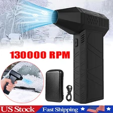 Mini Snow Whiz Fan Blower Dryer Blower for Car 120W 130000RPM Electric