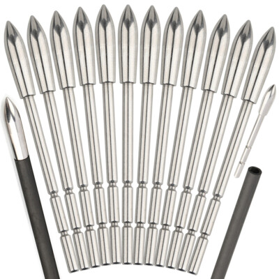 ID3.2mm Pfeilspitzen Tipps 80Gr 100Gr Einfügen Carbon Pfeilschaft Bogenschießen