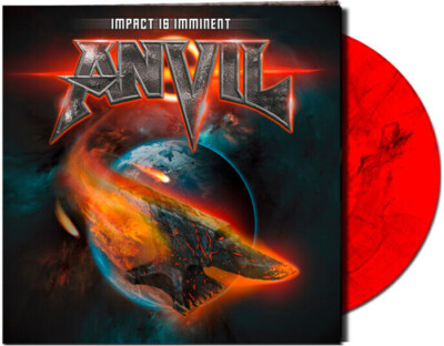 Impact Is Imminent (Iex) (Red & Black Marbled) by Anvil (Record, 2022)