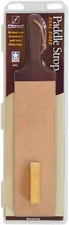 Dual-Sided Paddle Strop, Smooth and Rough Leather Sides, 1 Oz. Bar of  Gold Poli