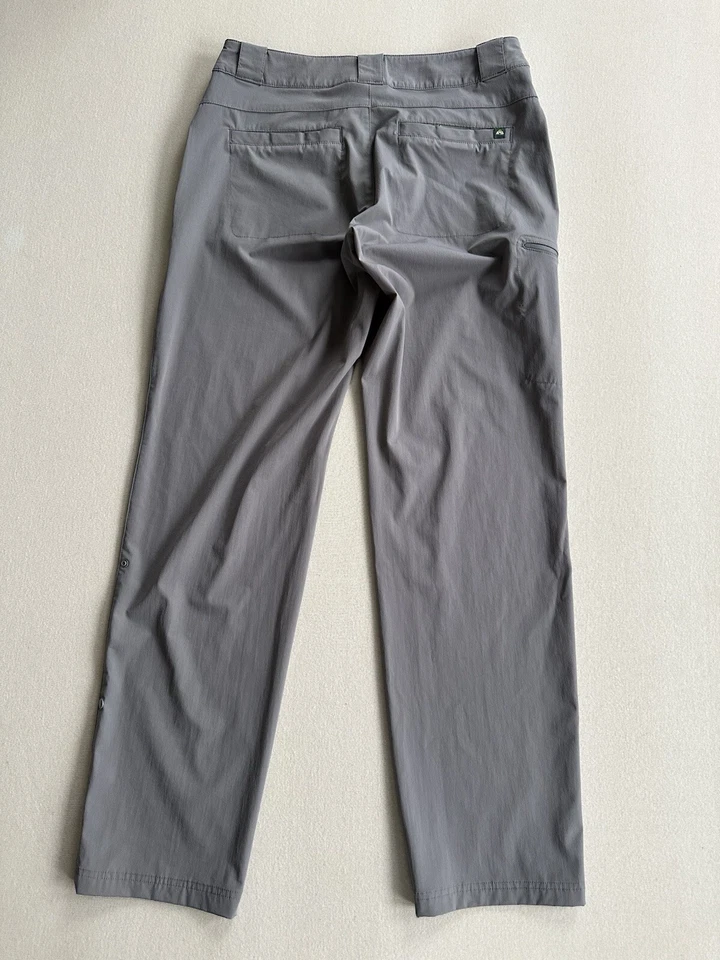 EMS Eastern Mountain Sports Hiking Pants Womens S4 R Gay Stretch Tech Camp 30x32 - Image 4 of 4