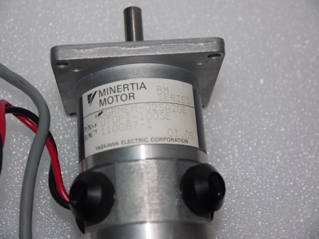 Yaskawa Electric Minertia Motor RM Series Ugrmem-02sa20e Utopi Yaskawa Electric Minertia Motor RM Series Ugrmem-02sa20e Utopi