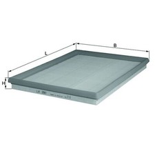 Air Filter For Holden Astra TR 1.6 CD Mahle