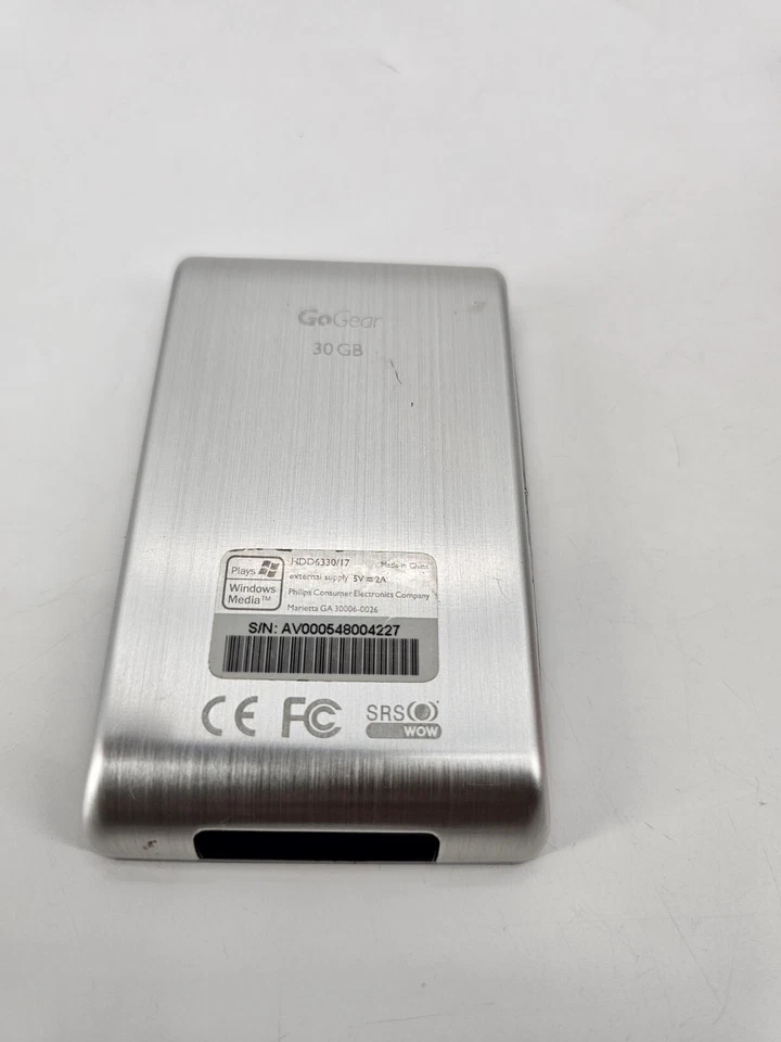 Philips GoGear 30 GB Jukebox Reproductor de MP3 Reproductor multimedia Almacenamiento HD633017 Foto 3 de 4