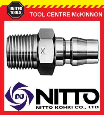 NITTO 30PM R3/8'' Male Thread Plug Type Air Coupler (10pcs) for