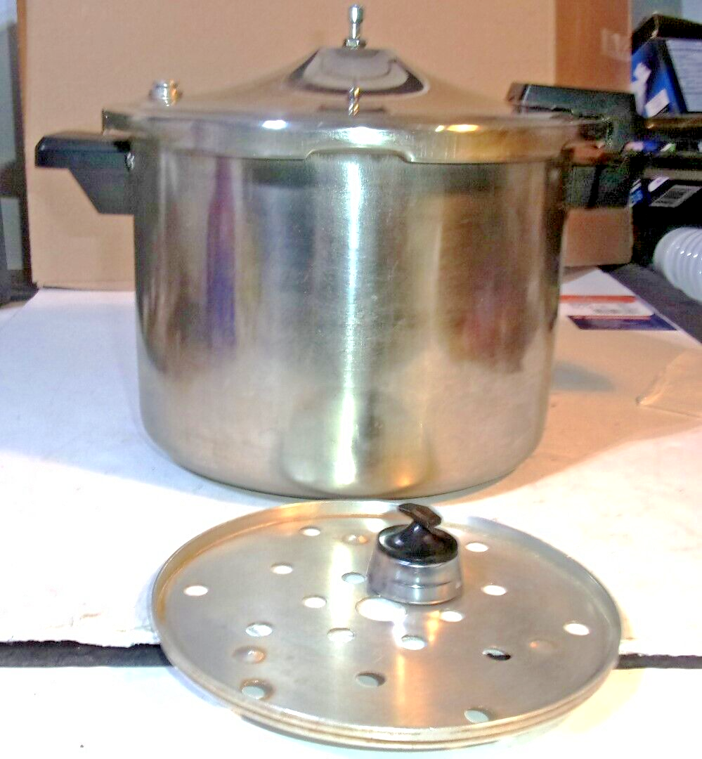 Presto Stainless Steel Pressure Cooker Canner 6 Quart 409A Model
