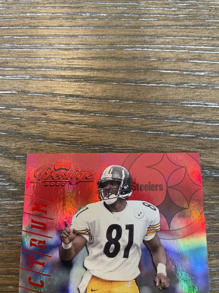 2000 Playoff Prestige - Red Spectrum #147 Troy Edwards /100 - Image 2 of 4