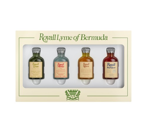 Royall Lyme Bermuda Collection by Royall Fragrances 4 Piece Mini Variety Set men - Picture 2 of 3