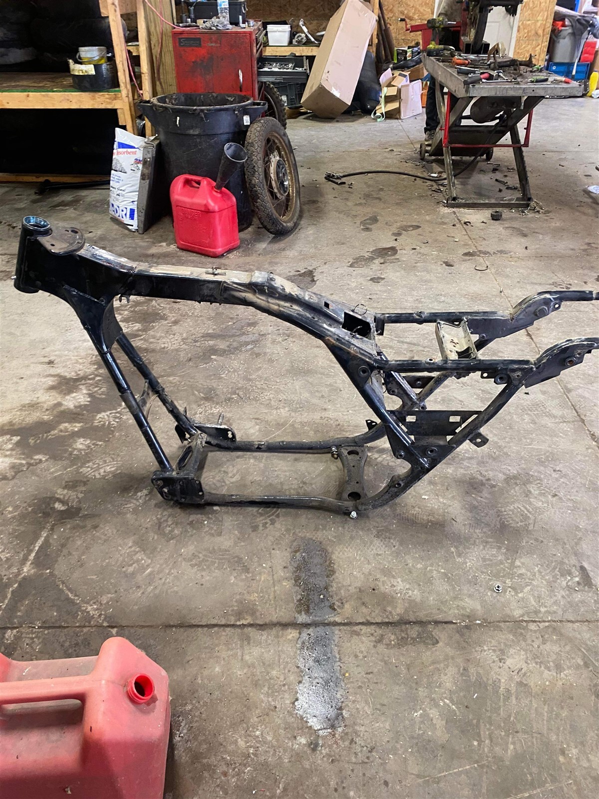 01 Harley Davidson FLHRI Road King Frame Chassis eBay