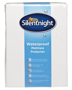 silent night waterproof mattress protector cot bed
