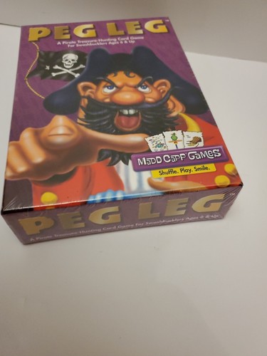 Peg Leg Madd Capp Games A Pirate Treasure Hunting Card Game - Picture 11 of 12