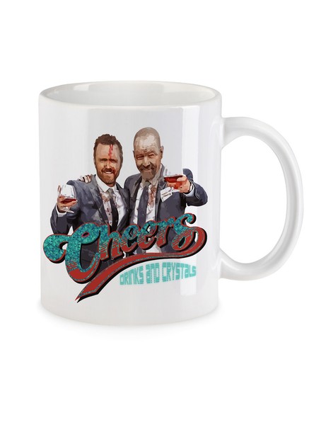 Cheers Drinks & Crystals Kaffeetasse Breaking Walter Mr. White Pinkman Bad-image
