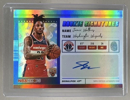 2025 Topps Signature Jamir Watkins Base (RAW)