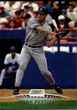 Andy Pettitte 1999 Stadium Club New York Yankees #227