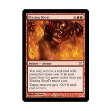 WotC MtG Betrayers of Kamigawa Blazing Shoal (R) VG