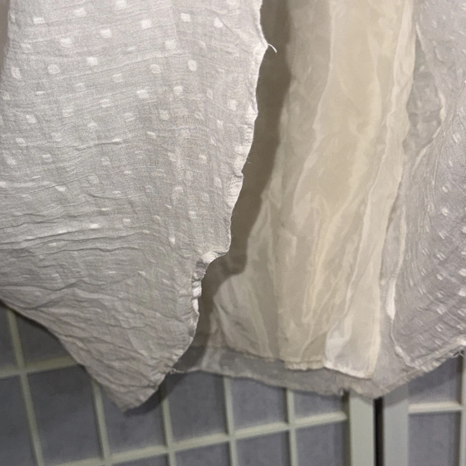 Lauren Moffatt фея богемное Y2K хлопок шелк кружева дизайнер мини-платье Cottagecore - Изображение 3 из 4