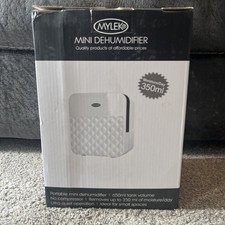 NEW MYLEK CUBE LOW ENERGY 350ml PORTABLE MINI AIR DEHUMIDIFIER 