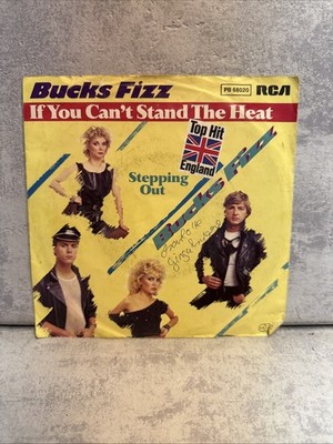 7'' Vinyl Single : BUCKS FIZZ 'If you can't stand the heat' + 'Stepping out' 1982