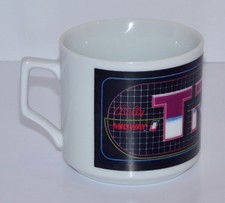 Vintage 1981 TRON Arcade Bally Midway EMPLOYEE Mug 1 of 600  - RARE Disney Promo