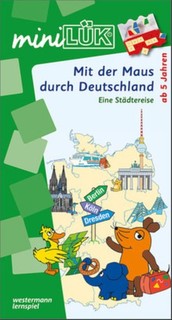 minilük Heft Mit der Maus durch Deutschland ab 5 Jahren 4536