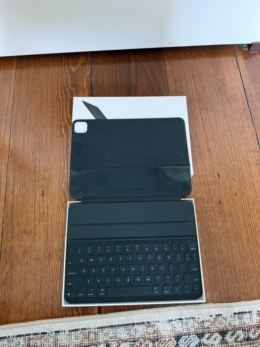 Apple MXNK2LL/A Smart Keyboard Folio for iPad Pro 11-inch, iPad