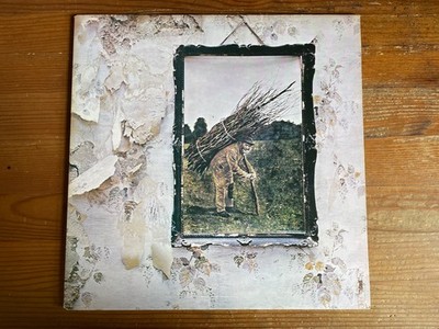 Led Zeppelin IV - Untitled 1st UK pressing A3/B3 - Red Plum - Variant 4 - EX/EX