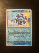 Carte Pokémon REVERSE Hexagel 027/086 BLK Foudre Noire SV10.5 FR NEUF