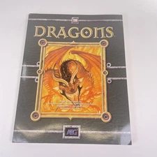 DRAGONS AEG Alderac 2001 Dungeons & Dragons D20 Supplement RPG D&D VG++