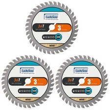 3 Inch Circular Saw Blades 36T with 3/8 Inch Arbor TCT(Tungsten Carbide Tooth)