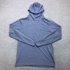 Vineyard Vines Hoodie Men's Extra Small Blue Lightweight Edgartown Preppy Logo