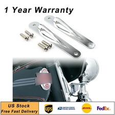 2PCS For Harley Touring Ultra Limited FLHTK Custom Tie-Down Brackets Teardrop