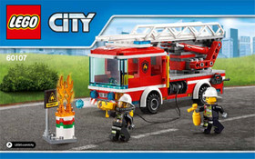 LEGO CITY 60107 - Fire Ladder Truck
