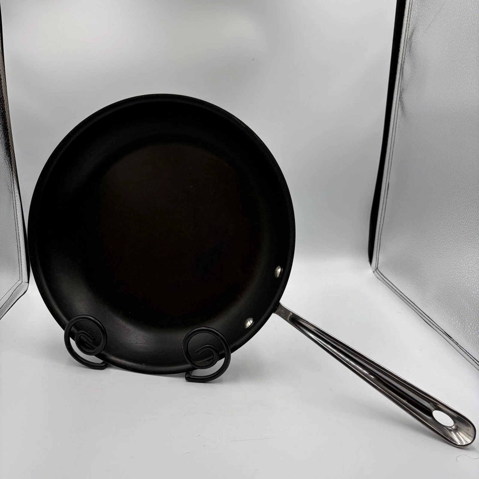 All Clad 12 Inch Fry Pan Master Chef Stainless Skillet Metalcrafters Non stick