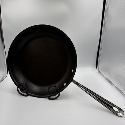 All Clad 12 Inch Fry Pan Master Chef  Stainless Skillet Metalcrafters Non stick