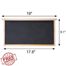 Beehive Frames 20 Pack 9-1/8" Deep Brood Waxed Foundations