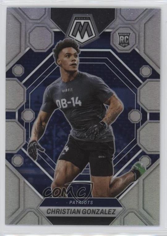 2023 Panini Mosaic Rookies Silver Prizm Christian Gonzalez #300 0e1b