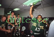 1981 BOSTON CELTICS Celebrating - 35mm Basketball Slide