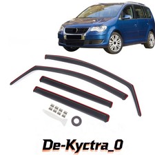 Regenabweiser Windabweiser Passend Für VW Touran 2003-2015 5-Türer 4-Tlg