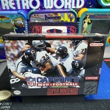 Capcom’a MVP Football SNES Sealed