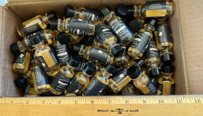 Beekman 1802 Dispensary Case Of Shampoo Hair Elixir 1 oz. Flip Cap Bottles 144ct